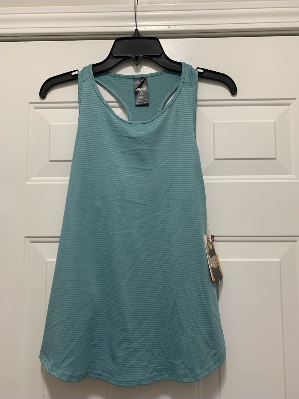 3/$15 NWT Avia Light Teal Racerback Tank Top Size Small